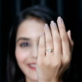 thumbnail image 6 of 1.50 CT Moissanite Solitaire Engagement Ring for Women in Gold (5 mm Round Shape Moissanite), 18K Yellow Gold, US 9.75, 6 of 9