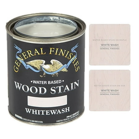 General Finishes Water Based Wood Whitewash Stain,