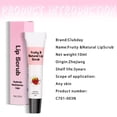 thumbnail image 4 of Xihbxyly Exfoliante Labial, Bálsamo Labial Hidratante Revitalizante, Cuidado Labial Nutritivo con Sabor Afrutado, Suaviza y Reduce Las Líneas de Expresión, Rutina Diaria de Cuidado Labial, Apto para, 4 of 5