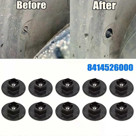 10X Wheel Arch Liner Splashguard Clip Nut For Kia Cadenza Carens Carnival Forte Magentis Mohave Morning Niro Quoris K3 K5 K7 K9