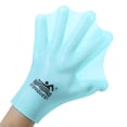 thumbnail image 5 of Silicone Swimming Gloves Webbed Swim Gloves Water Resistance Training Gloves Blue 1 Pair, 5 of 6