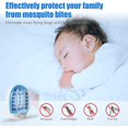 thumbnail image 2 of Bug Zapper Indoor, Mini Fly Trap Catcher Indoors, Electronic Mosquitoes Fruit Killer Mosquito for Living Room, Home, Kitchen, Bedroom, Baby Office, Light (4 Packs), 2 of 5