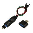 thumbnail image 1 of Convertidor USB A TTL UART Controlador Gratuito Módulo Tipo C CH343G Puerto Serie USB A Multicanal Descarga B, 1 of 6