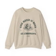 thumbnail image 2 of Emma M Lion Crewneck Sweatshirt - Reed and Rite in St Crispian's, London, best merch gift for book fans, Victorian Age vintage vibe, 2 of 5