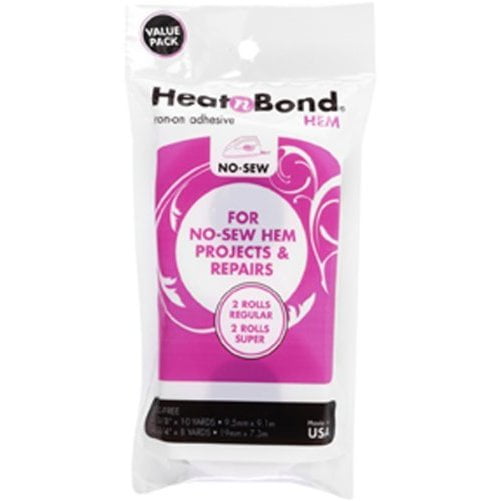 Thermoweb Heatn Bond Hem Iron-On Adhesive 4-Pack