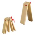 thumbnail image 2 of KAKOWELY Traditional Clappers 2 Pcs Portable Percussion Instruments Allegro for Children Beginners (Khaki)7.01"X2.44"X0.39", 2 of 5