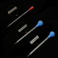 thumbnail image 3 of Kit de pipetas graduadas Uxcell, 3 paquetes de pipetas de vidrio borosilicato de 1ml/5ml/10ml con bomba de goma para transferencia de líquidos para laboratorio, química, 3 of 7
