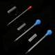 thumbnail image 3 of Kit de pipetas graduadas Uxcell, 3 paquetes de pipetas de vidrio borosilicato de 1ml/5ml/10ml con bomba de goma para transferencia de líquidos para laboratorio, química, 3 of 7