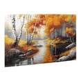thumbnail image 2 of 500 PCS Fall Stream 500 Piece Oil Painting Jigsaw Puzzles,Relax And Enjoy The Fun Of Solving Puzzles,Family Leisure,Stress Relief And Entertainment,Stunningly Vibrant Colors,Retro Wooden Puzzle, 2 of 6