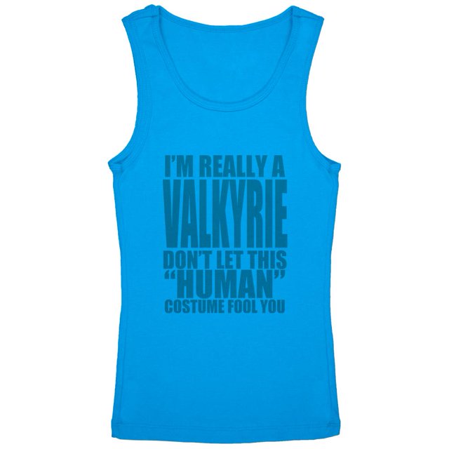 Halloween Human Valkyrie Costume Youth Girls Tank Top