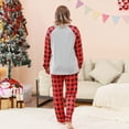 thumbnail image 5 of Onlypjs Family Christmas Pajamas Matching Sets – Plaid Long Sleeve Holiday Sleepwear for Women, Men, Couples, 5 of 8