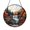 Acrylic 3.5 Inch, variant on Fall Forest Waterfall Stained Glass Style Window Hanging