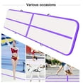 thumbnail image 3 of Fbsport Purple 5m*1m*0.2m Inflatable Air Track Tumbling Gymnastic Mat Floor Home Training 20cm Thick, 3 of 4
