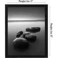 thumbnail image 4 of Americanflat 17x22 Poster Frame in Black - Composite Wood with Polished Plexiglass - Horizontal and Vertical Formats for Wall with Included Hanging Hardware, 4 of 5