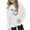 05-White, variant on Atogsazn Children's Girls Valentine's Day Hoodies Kids Long Sleeve Pullover Swearshirt Loose Fit Tops Clothing 02-Black 11-12 Years Fashion
