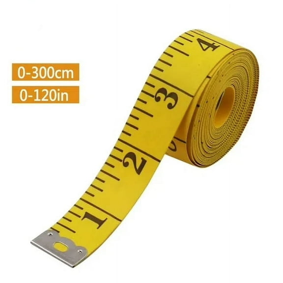 Soft 3m 300cm sewing tailor's tape body measuring ruler tailor's soft tape measuring tape