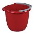 thumbnail image 1 of Sterilite Large 10 Qt Easy Pour Spout Pail with Comfy Grip Handle, Red (36 Pack), 1 of 6