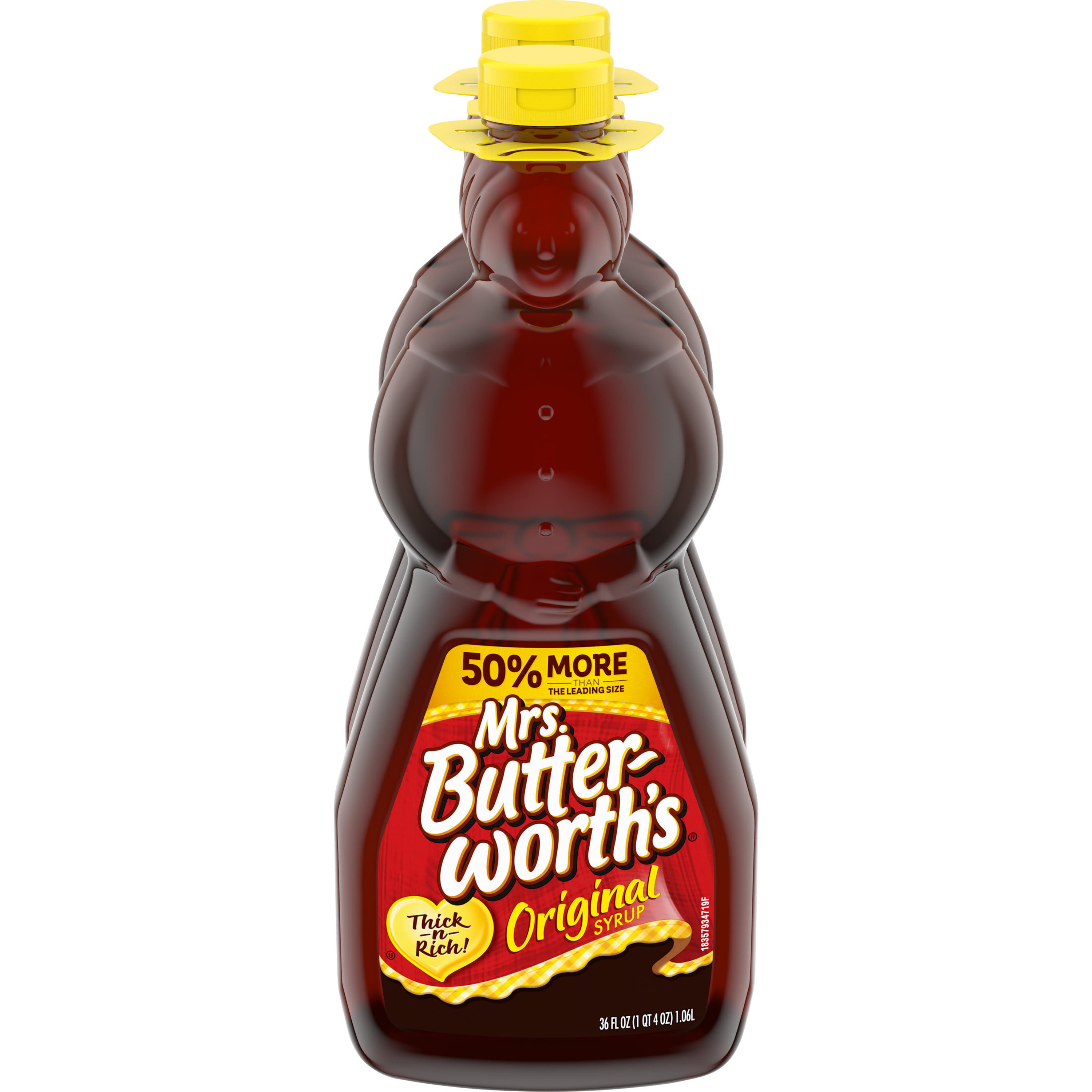 Mrs. Butterworth's Original Pancake Syrup, 36 fl oz, 1 count - Walmart...