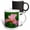 Multicolor, variant on 3drose, Hybrid Bearded Iris Flower, Louisville, Kentucky - Na01 Aje0110 - Adam Jones, 11oz Two-tone Green Mug