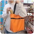 thumbnail image 2 of Foldable Hand Truck Waterproof Oxford Fabric Foldable Cart With Large Capacity For Shopping Camping Moving, 2 of 8