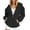 Black, variant on Messiyo Hoodies for Women Full Zip Hoodies for Women Workout Jackets for Woman Lightweight Athletic Jacket Womens Sweatshirt Hoodies for Women with Pockets Womens Full Zip Sweatshirt Black L