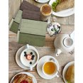 thumbnail image 4 of Sage Green Grey Kitchen Dish Towels for Drying Dishes Set of 2, Vintage Stripe Farmhouse Wood Grain Waffle Weave Microfiber Hand Tea Bathroom Towels Quick Dry & Absorbent Towel 15.7x23.6, 4 of 7