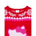 thumbnail image 2 of Hello Kitty Girls Holiday Sweater Dress with Long Sleeves, Sizes 4-12, 2 of 3