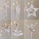 thumbnail image 4 of 1 pieza de copo de nieve navideño, alce, árbol de Navidad, colgante, corona de ciervo de cristal de Noel, adornos colgantes, regalos de festival de Año Nuevo de Navidad, 4 of 5