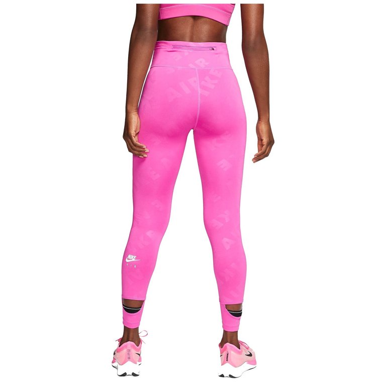 Nike Dri-Fit Leggings Girl's Medium Black Yellow Pink Blue Trim