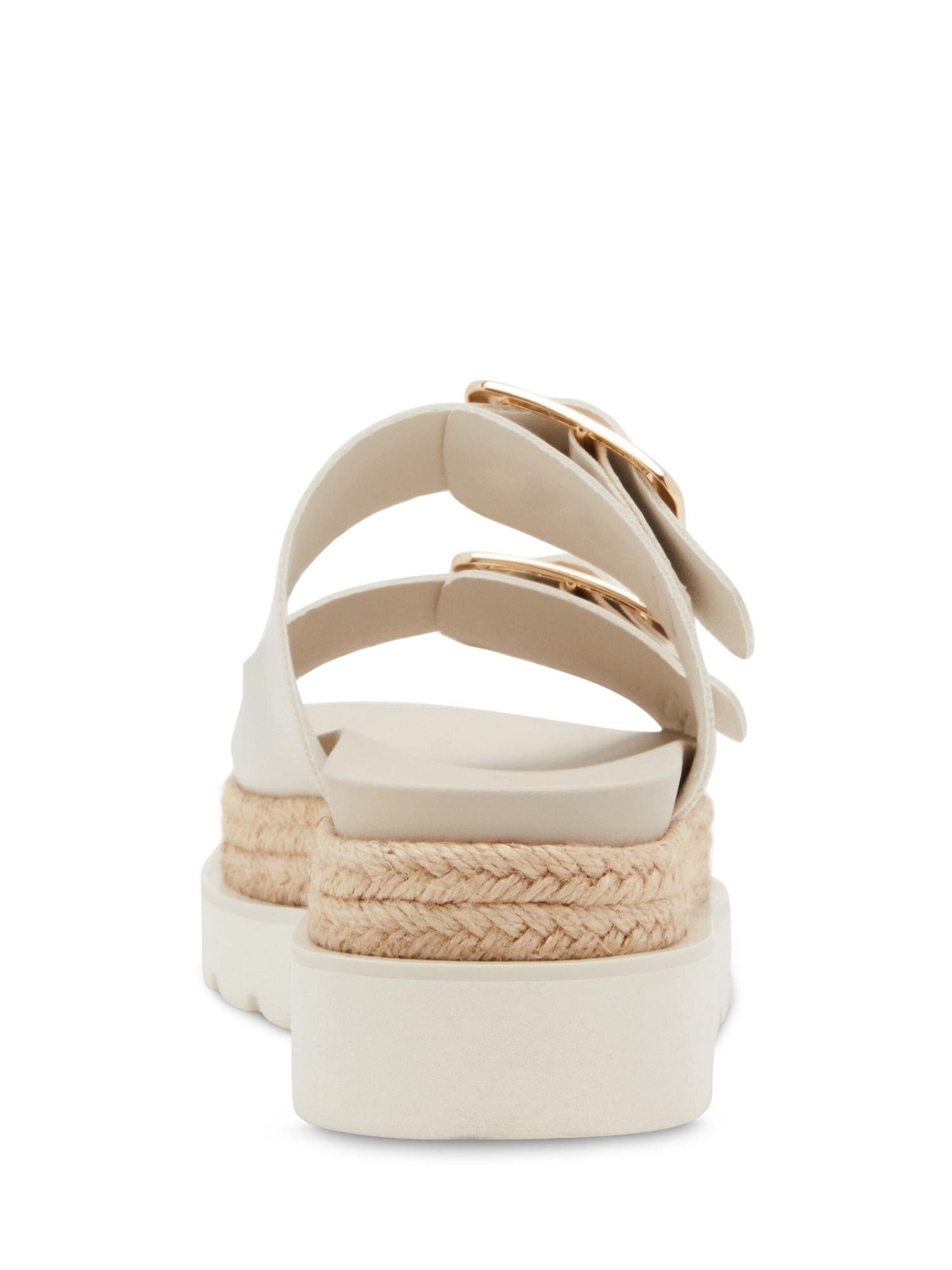 Madden Girl Women's Mythicall Two Strap Slide Platform Sandal