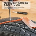 thumbnail image 2 of 60Pcs Tire Repair Plugs Car Tire Puncture Recovery Tyre Tubeless Seal Plug Strip, 2 of 9