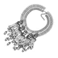thumbnail image 1 of Qarigey Collar clavícula calavera grande esqueleto Punk Collar cadenas cortas joyería exagerada calavera accesorio señora fiesta Ropa, zapatos y accesorios Miscelánea Negro Qarigey AP014931-02, 1 of 6