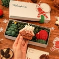 thumbnail image 3 of Handmade Snowman Deer Shape Aromatherapy Candle Festive Holiday Scented Wax Decoration for Home, 3 of 6
