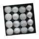 thumbnail image 5 of 16 Adornos Navideños de Bolas, Bolas, Adornos Colgantes para Árbol de Navidad DIY Plata, 5 of 9