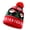 Style 3, variant on AOOOWER Colorful Snowflakes Santa Pattern Cuff Hat Soft Acrylic Yarn Breathable Lightweight Headwear For Men And Women