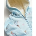 thumbnail image 2 of Disney Frozen Girls Toddler Long Sleeve Fleece Pullover Hoodie Sweatshirt Blue, 4T, 2 of 6