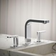 thumbnail image 2 of Kohler K-23484-4-CP Parallel Robinet de Lavabo de Salle de Bain à Large Diffusion avec Poignée - Chrome Poli, 2 of 11