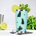 thumbnail image 2 of Cat Tumbler Stainless Steel Insulated Travel Coffee Cups with Lid and Straw,Ideal Gift for Cat Dad/Mom, 2 of 6