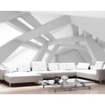 thumbnail image 2 of 3D Wallpaper Geometric Ceiling SKU# WAL0016, 2 of 14