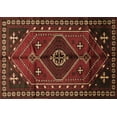 thumbnail image 1 of Ahgly Company Indoor Rectangle Persian Brown Traditional Area Rugs, 2' x 5', 1 of 4