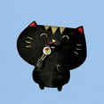 thumbnail image 3 of CafePress - Black Sushi Cat T Shirt - Men's Classic Graphic T-Shirt, 3 of 4