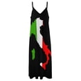 thumbnail image 6 of Italy Flag Map Sleeveless Dress Dresses Women Summer Women's Summer Clothing, 6 of 9