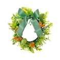 thumbnail image 2 of Yusimy Easter Wreath Decorations Artificial Flowers Festival Wreath, 2 of 6