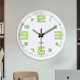 thumbnail image 4 of Reloj De Pared De Plástico Reloj de pared luminoso de 8 pulgadas, personalizado, silencioso y decorativo para el hogar (blanco, 1 unidad) JASKFLY, 4 of 8