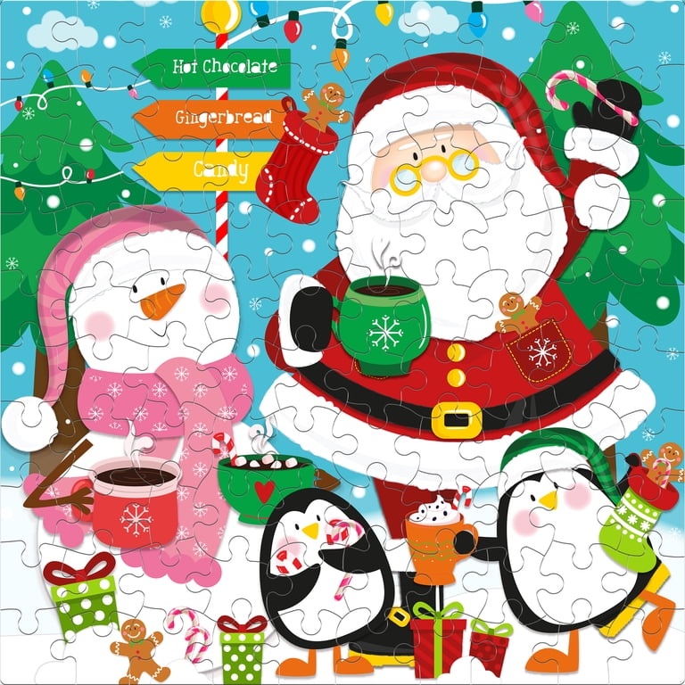 Ceaco - Holiday - Hot Cocoa for All - 100 Piece Interlocking