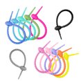 thumbnail image 5 of 10 bridas de silicona coloridas para bolsas, correas para cables, bridas para pan, bridas de goma reutilizables, bridas de silicona para todo uso, bridas para cables, cordón de silicona, bridas de serpiente para el hogar, bridas para bolsas Rojo Verde, 5 of 5