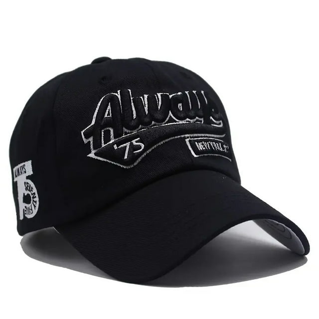 Knite Gorra Vintage Always New York Bordada Algodón Ajustable Hombre Casual