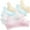 4 Pack/Love, variant on Girls Wireless Bras Comfortable Cotton Little Girls Training Bras 4 Pack