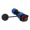 thumbnail image 3 of SP16 Flange Aviation Plug, IP68 Waterproof Connector with Solid Pins, Widely  for Communication Equipment, 3 of 7