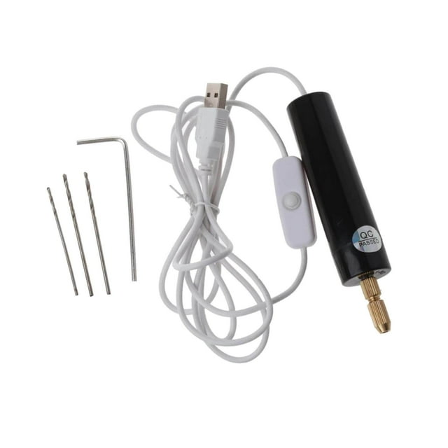 Portable Mini Electric Drill Set Metal Hand Tool Hole electric hand drill Punch Machine 0.8-1.2mm DIY
